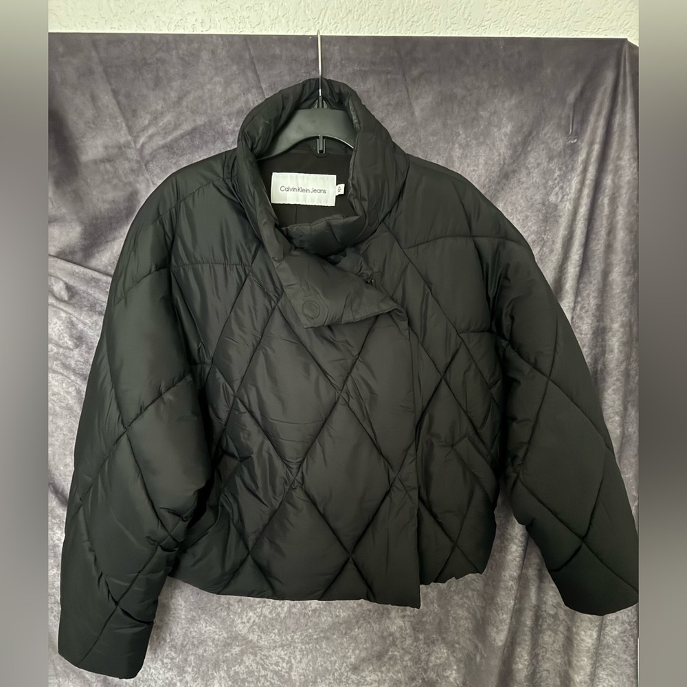 Calvin Klein Women's Black Puffer Coat